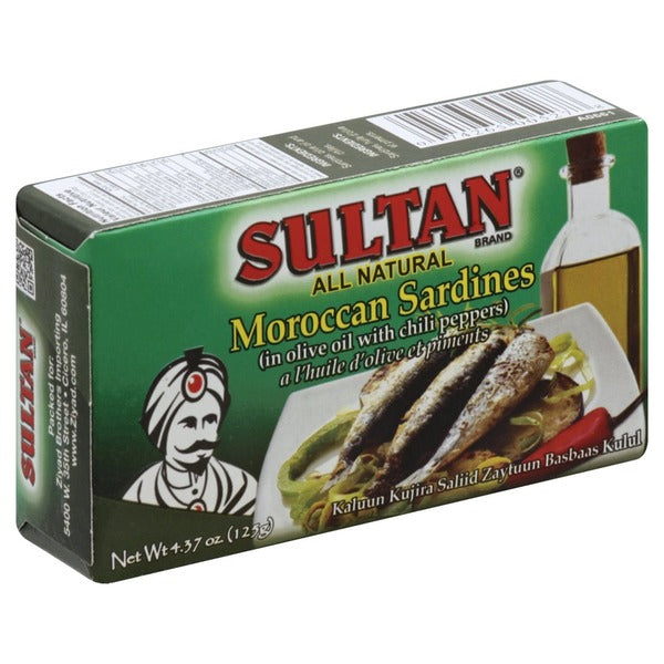 Sultan All-Natural Moroccan Sardines - 125g - Papaya Express